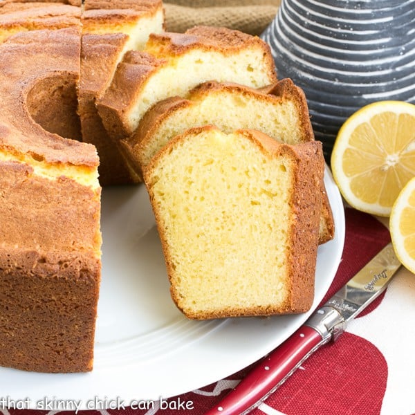 Greek Lemon Cake | A double dose of lemon plus Greek yogurt make for a lovely cake!