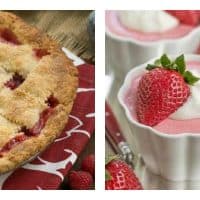 Berry Desserts collage