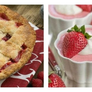 Berry Desserts collage