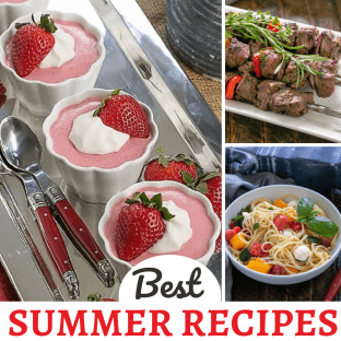 Best Summer Recipes featured image collage