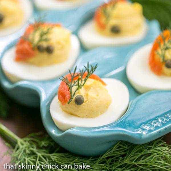 Deviled Eggs | Jazzed up deviled eggs plus tips for perfect hard boiled eggs