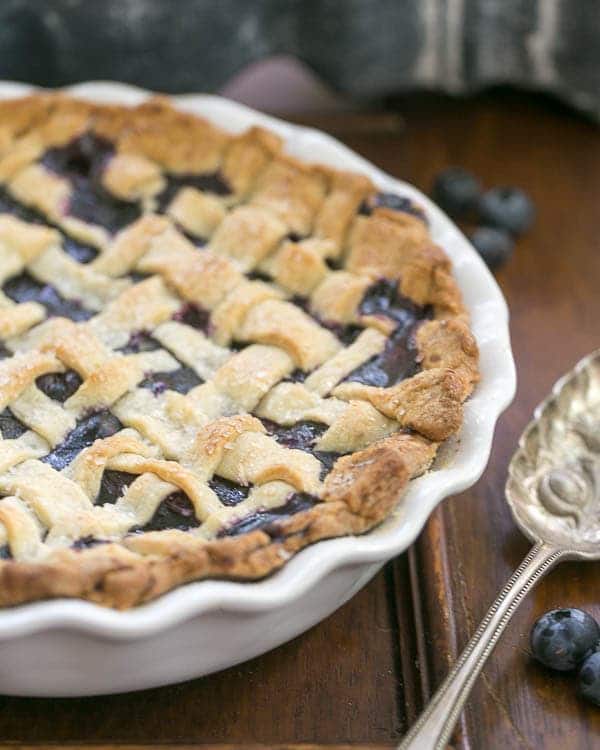 Freeze and Bake Blueberry Pie | Make an extra pie for the freezer and bake later!