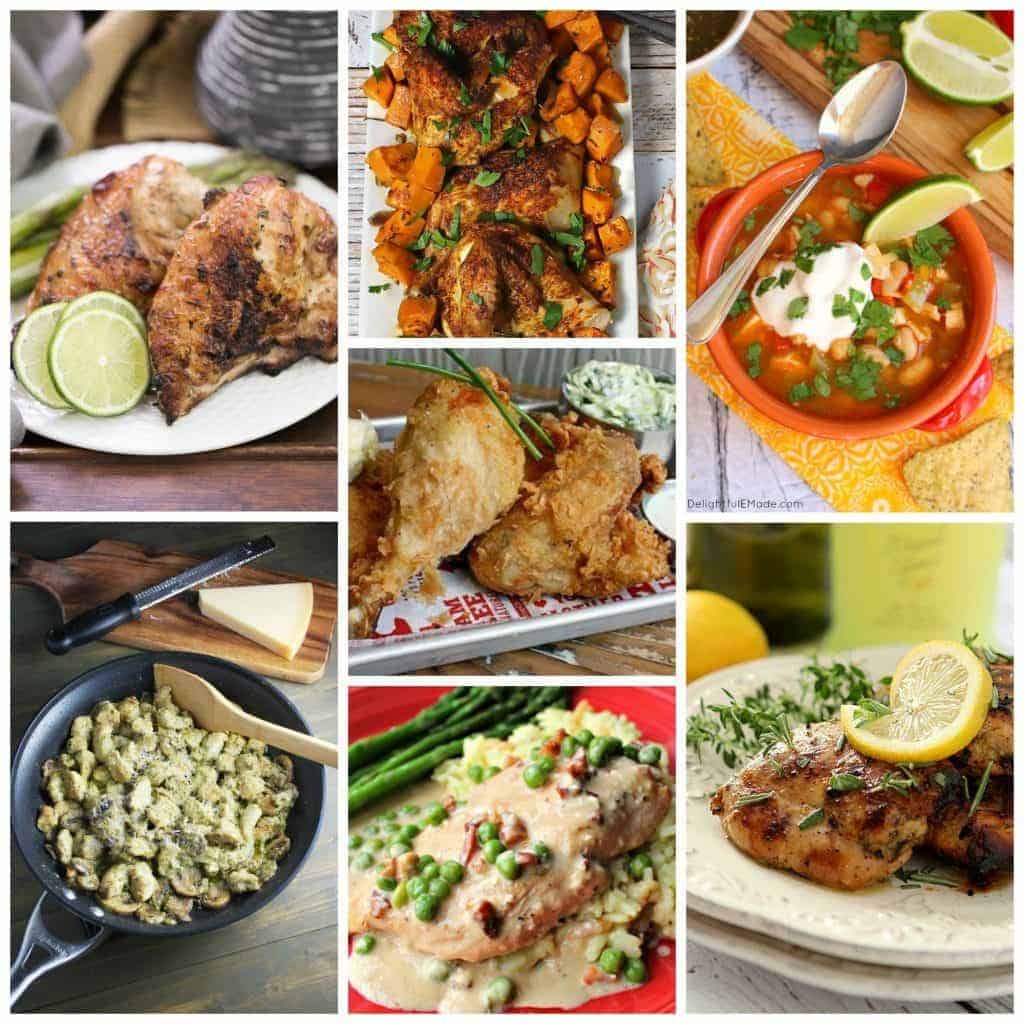 Favorite Chicken Recipes #NationalChickenMonth - That Skinny Chick Can Bake