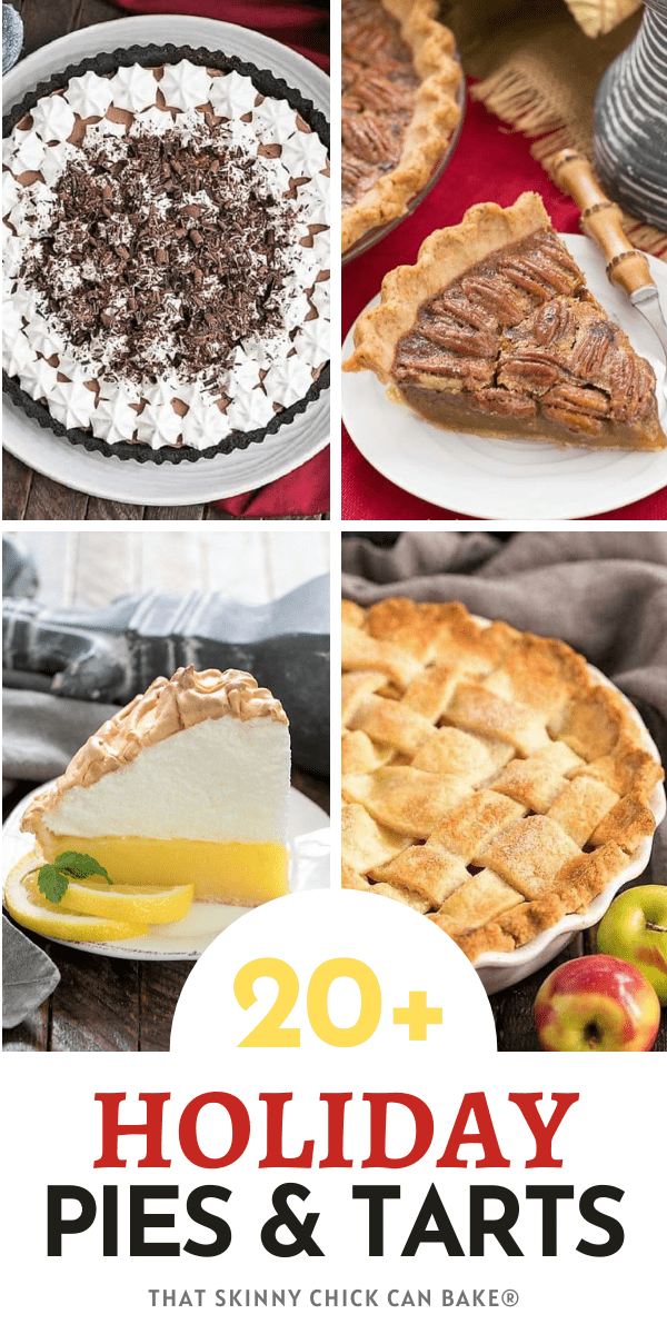 Best Holiday Pies and Tarts That Skinny Chick Can Bake