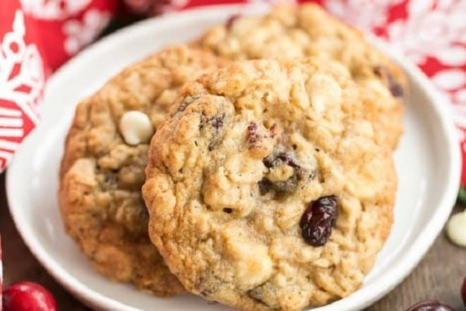 Gingered Cranberry Oatmeal Cookies featured image
