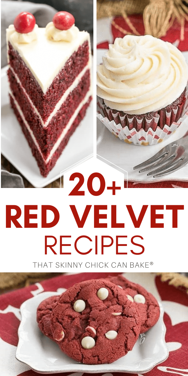 Best red velvet recipes photos and text collage