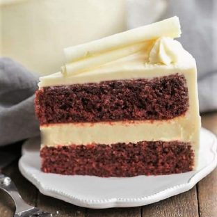 Cheesecake Filled Red Velvet Cake featured image