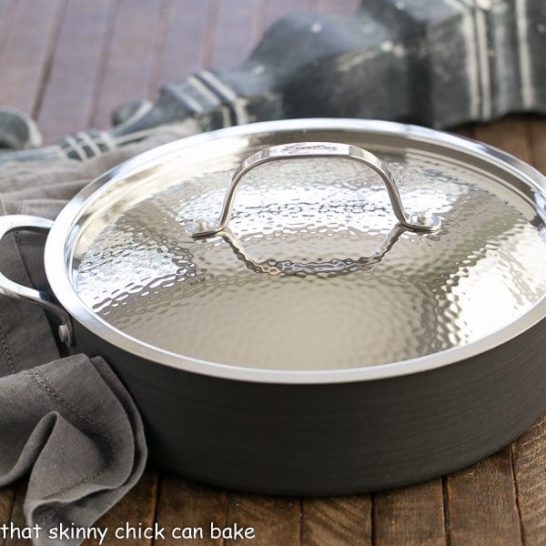 Lagostina round adonized casserole pan