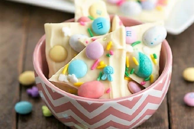 Easy White Chocolate Easter Bark featured image