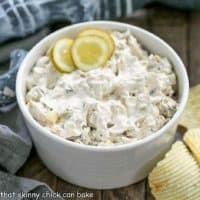 Dill pickle dip featured image