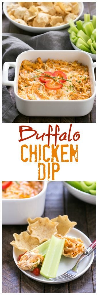 Buffalo Chicken Dip Recipe - That Skinny Chick Can Bake