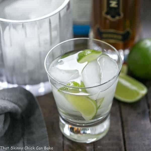 Gin and Tonic with Elderflower and Lemon - A Grateful Meal