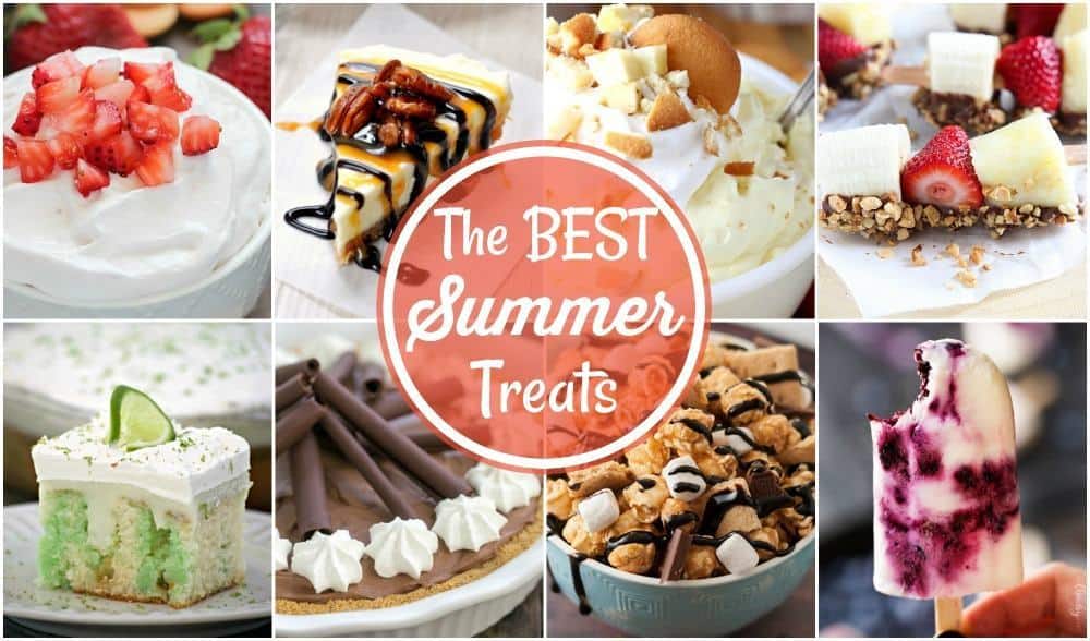 Best Summer Dessert Recipes collage