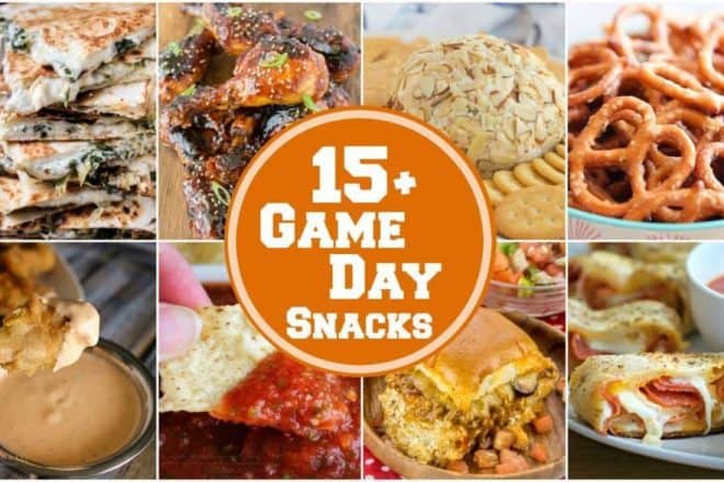15+ Game Day Snacks | The BEST Game Day Snacks for all your entertaining needs!
