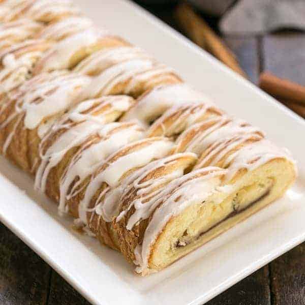 Braided Cinnamon Danish with Laminated Dough | An exquisite breakfast treat