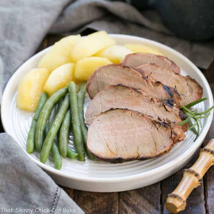 Maple Grilled Pork Tenderloin | A ridiculously delicious pork marinade!