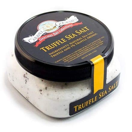 Italian Black Truffle Sea Salt container