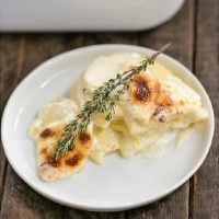 French potato gratin featured image