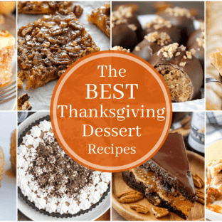 The Best Thanksgiving Dessert Recipes | A roundup of amazing holiday desserts from some of the top food bloggers