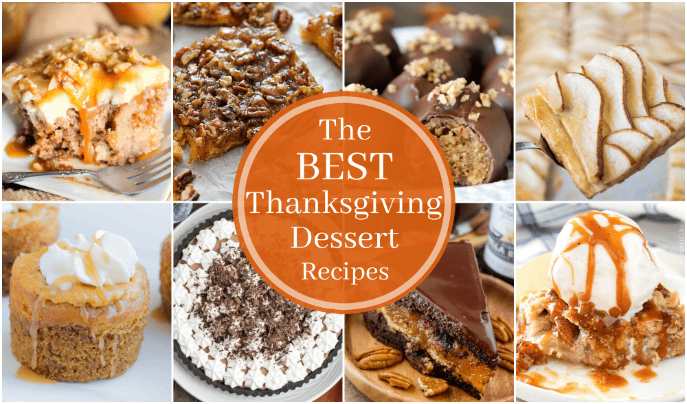 The Best Thanksgiving Dessert Recipes | A roundup of amazing holiday desserts from some of the top food bloggers