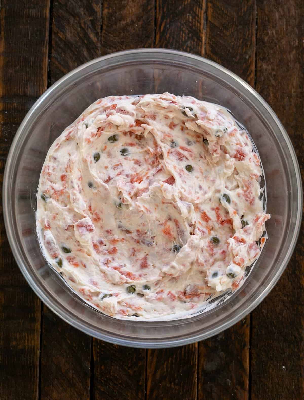 Easy Smoked Salmon Dip with Capers - That Skinny Chick Can Bake