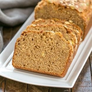 Seed-Topped Whole Wheat Banana Bread