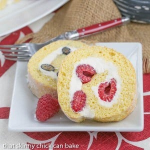 Berry Roulade Recipe