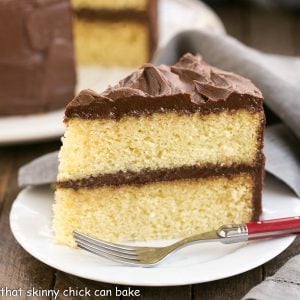 Perfect Yellow Cake Recipe with Chocolate Buttercream