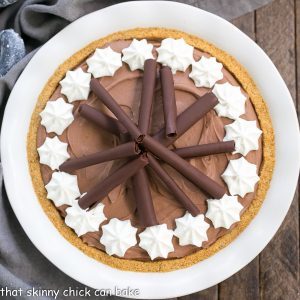 Chocolate Cream Pie with a Graham Cracker Crust Recipe