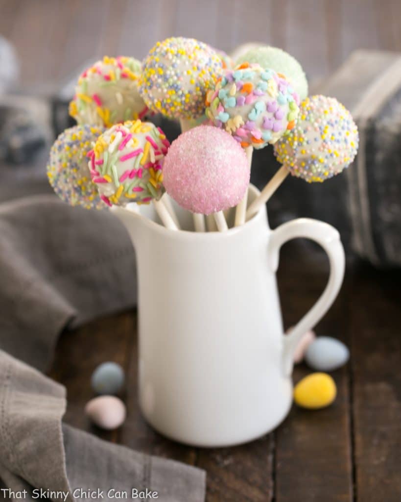 Easter Cake Pops - That Skinny Chick Can Bake