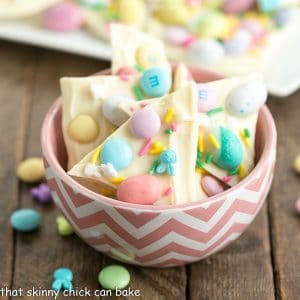 Easy White Chocolate Easter Bark Recipe