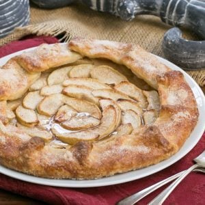 Maple Glazed Apple Galette Recipe