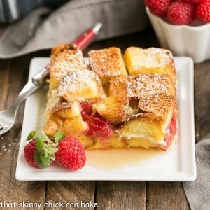 Raspberry Mascarpone French Toast Casserole Recipe