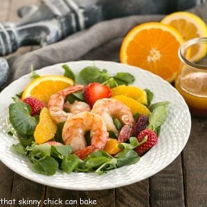 Shrimp & Orange Salad Recipe with Citrus Vinaigrette