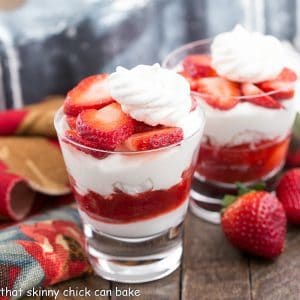 Strawberry Eton Mess Recipe with Homemade Strawberry Sauce