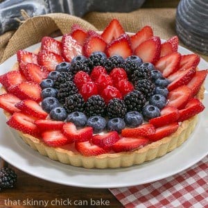 Summer Fruit Tart 