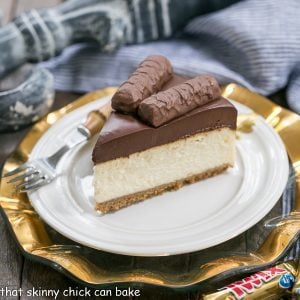 Chocolate Caramel Twix Cheesecake Recipe