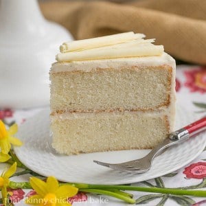 White Birthday Cake