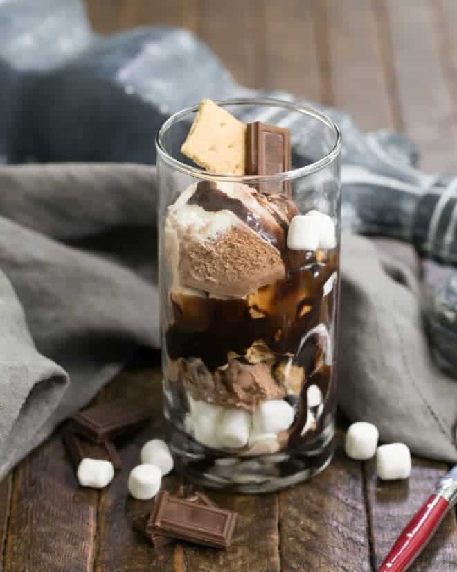 S'mores Ice Cream Sundae