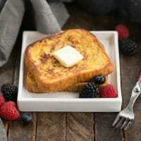 Grand Marnier French Toast - a double dose of orange added to this classic breakfast dish