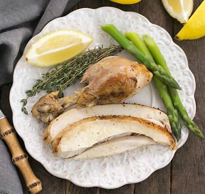 Instant Pot Rotisserie Chicken - Moist, tender, fl