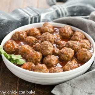 Apricot Glazed Cocktail Meatballs featured image