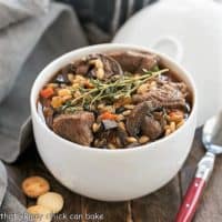 Beef Mushroom Soup with Barley featured image