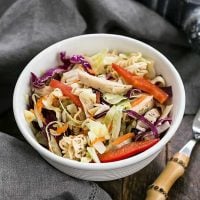 Asian Ramen Noodle Salad with Chicken featured image