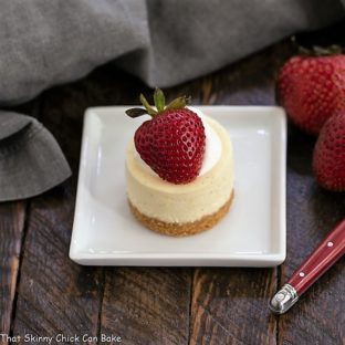 Mini Vanilla Bean Cheesecakes featured image