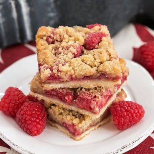 Raspberry bars featured image