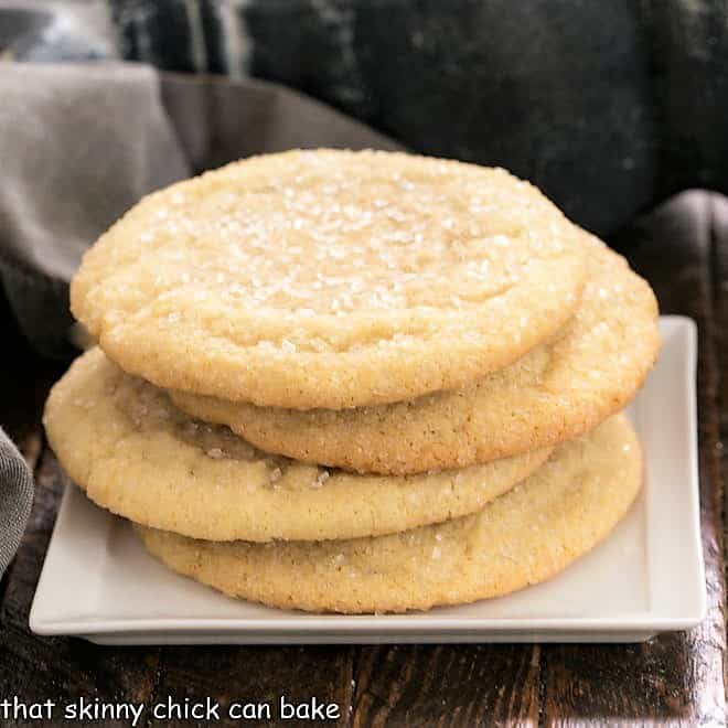 Chewy Sugar Cookies (and they're giant!)