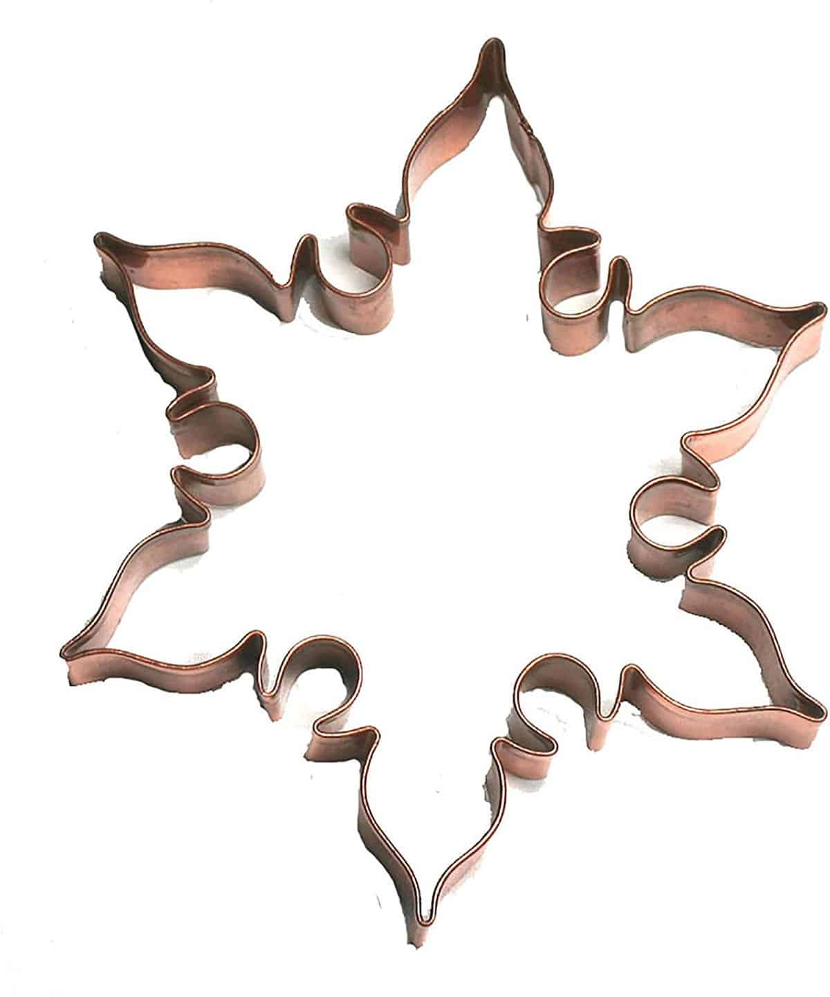 Copper Snowflake Cookie Cutter