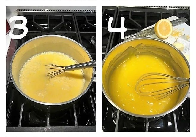 lemon meringue pie process shots 3,4.