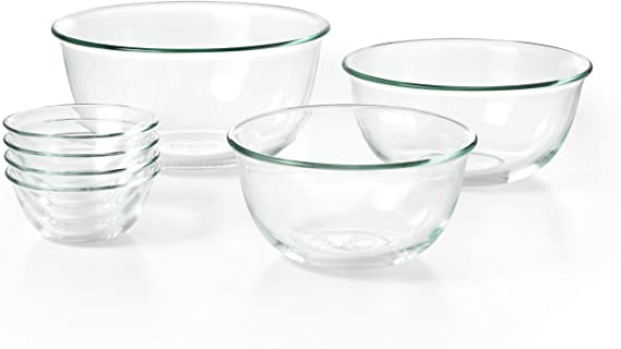 Set of Glass Mixing Bowls